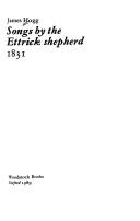 Cover of: Songs by the Ettrick shepherd
