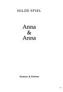 Cover of: Anna & Anna by Hilde Spiel