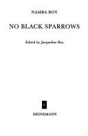 Cover of: No black sparrows