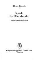 Cover of: Stunde der Überlebenden: autobiographischer Roman