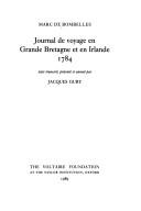 Cover of: Journal de voyage en Grande Bretagne et en Irlande 1784 by Bombelles, Marc marquis de