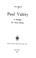 Cover of: Paul Valéry