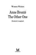 Cover of: Anne Brontë by Elizabeth Langland