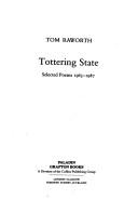 Tottering State by Raworth, Tom.