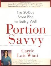 Portion Savvy by Carrie Latt Wiatt