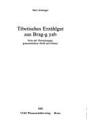 Cover of: Tibetisches Erzählgut aus Brag-g ỵab: Texte mit Übersetzungen, grammatischem Abriss und Glossar