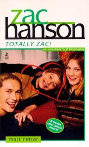 Cover of: Zac Hanson Totally Zac