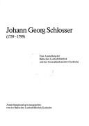 Johann Georg Schlosser by Badische Landesbibliothek Karlsruhe
