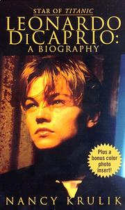 Cover of: Leonardo DiCaprio by Nancy E. Krulik