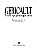 Cover of: Gericault: las litografías argentinas