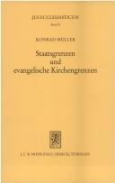 Cover of: Staatsgrenzen und evangelische Kirchengrenzen by Müller, Konrad