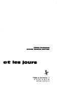 Cover of: Les propos et les jours: lettres 1904-1944
