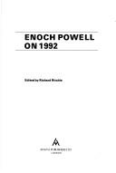 Cover of: Enoch Powell on 1992