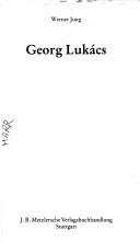 Cover of: Georg Lukács