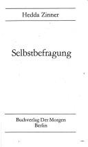 Selbstbefragung by Hedda Zinner