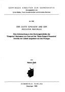 Cover of: Der guote sündaere und der peccator precipuus by Rainer Zäck
