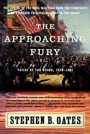 Cover of: The Approaching Fury by Stephen B. Oates