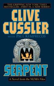 Cover of: Serpent by Clive Cussler, Paul Kemprecos