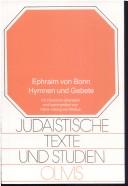Cover of: Hymnen und Gebete by Ephraim ben Jacob of Bonn