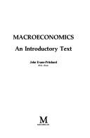 Cover of: Macroeconomics: an introductory text