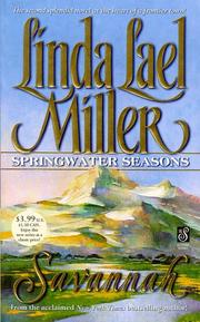 Cover of: Savannah (Springwater Seasons) by 