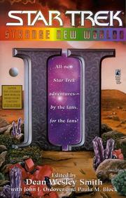 Cover of: Star trek. by edited by Dean Wesley Smith, with John J. Ordover and Paula M. Block.