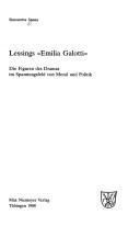 Cover of: Lessings "Emilia Galotti": die Figuren des Dramas im Spannungsfeld von Moral und Politik