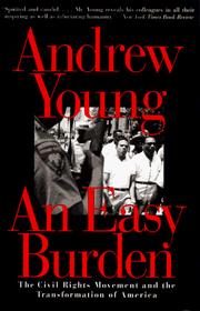 Cover of: An Easy Burden | Andrew Young