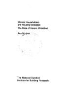 Women householders and housing strategies by Ann Schlyter