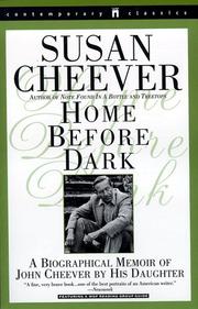 Cover of: Home Before Dark (Contemporary Classics (Washington Square Press)) by Susan Cheever