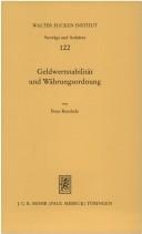 Cover of: Geldwertstabilität und Währungsordnung