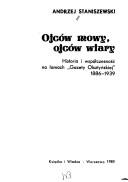Cover of: Ojców mowy, ojców wiary by Andrzej Staniszewski