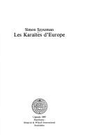 Cover of: Les karaïtes d'Europe