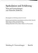 Cover of: Untersuchungen zum Idealismus Salomon Maimons