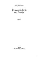 Cover of: De geschiedenis van Beatrijs by A. M. Duinhoven