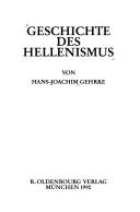 Cover of: Geschichte des Hellinismus