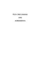 Plea discussions and agreements by Law Reform Commission of Canada.