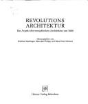 Cover of Revolutionsarchitektur