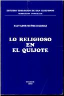Cover of: Lo religioso en El Quijote by Salvador Muñoz Iglesias