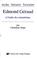 Cover of: Edmond Géraud à l'aube du romantisme