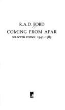 Cover of: Coming from afar: selected poems, 1940-1989