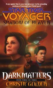 Cover of: Shadow of Heaven: Dark Matters Book Three: Star Trek: Voyager #21