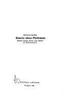 Baucis ohne Philemon by Helmuth Mojem