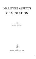 Cover of: Maritime aspects of migration