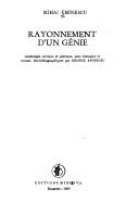 Cover of: Rayonnement d'un génie by Mihai Eminescu