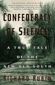 Cover of: Confederacy of silence: a true tale of the new Old South