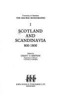 Cover of: Scotland and Scandinavia, 800-1800