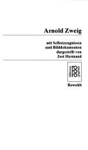 Cover of: Arnold Zweig by Jost Hermand