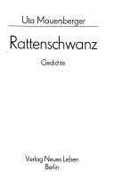 Cover of: Rattenschwanz: Gedichte