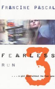 Cover of: Run (Fearless 3) by Francine Pascal